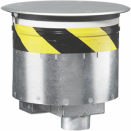 8 Inch Recessed Fire-Rated Poke-Through Fitting, 2 Hour Rating