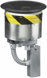 8 Inch Fire-Rated Poke-Through Kit with (4) 20A Receptacles