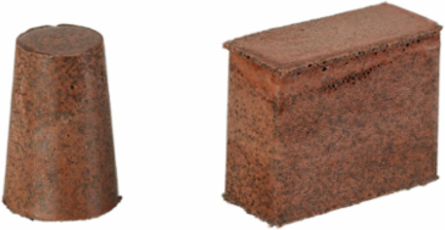Fire-Rated 8 Inch Poke-Through Intumescent Replacement Plugs