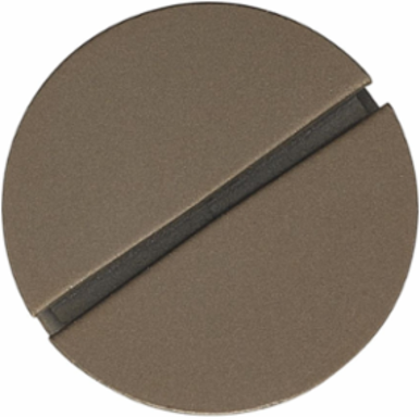 Recessed 1" Fire-Rated Replacement Plug, Cast Aluminum Construction