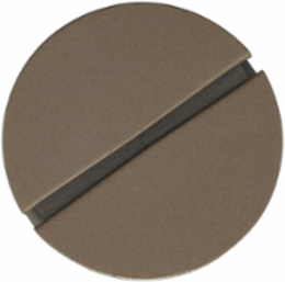 Recessed 1" Fire-Rated Replacement Plug, Cast Aluminum Construction