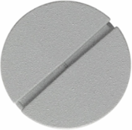 Fire-Rated 1" Recessed Replacement Plug, Cast Aluminum, Gray Finish