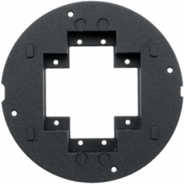 SystemOne Sub-Plate, Recessed Opening for (2) Extron MAAP/AAP Plates, 5.36 Inch x 5.36 Inch x 0.69 Inch, Black