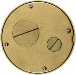 SystemOne Tile Furniture Feed Cover/Flange, 4 Inch Hub, Cast Aluminum