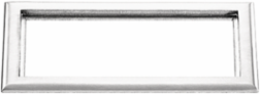 Floor Box Accessories 3-Gang Tapered Flange, Clear Polycarbonate