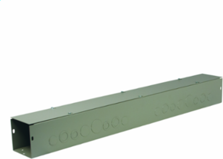 N1 Screw-Cover Wireway 4X4X120 Carbon Steel - Gray