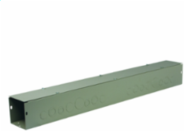 N1 Screw-Cover Wireway 4X4X120 Carbon Steel - Gray