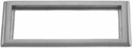 Aluminum Tapered Flange Floor Box, 6 Inch x 11-1/3 Inch, 3-Gang
