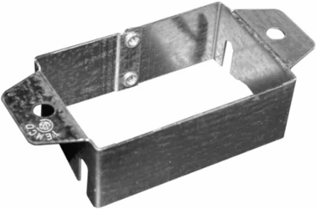 Device Box Extension 2 Inch x 3 Inch Steel, Adjustable Depth up to 7/8 Inch