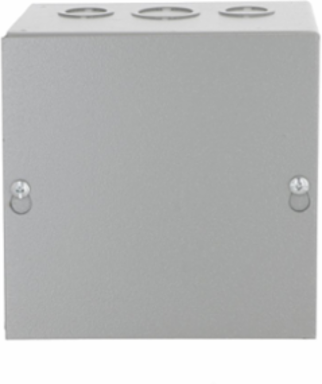 N1 Screw-Cover 6X6X4 Carbon Steel - Gray