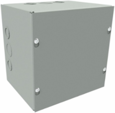 N1 Screw-Cover 6X8X4 Carbon Steel - Gray