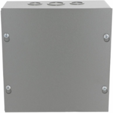 N1 Screw-Cover 8X8X4 Carbon Steel - Gray