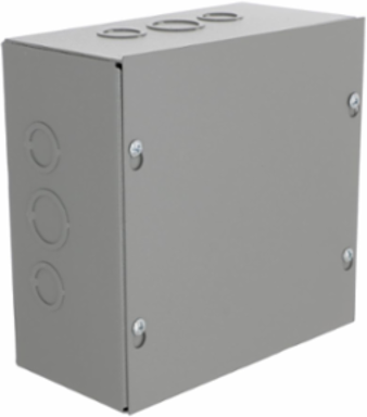 N1 Screw-Cover 8X8X4 Carbon Steel - Gray