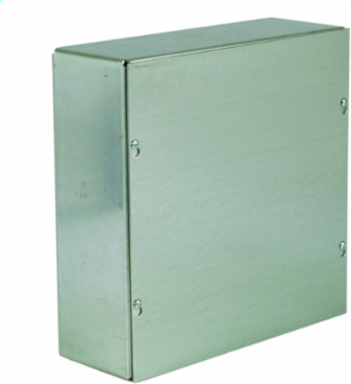 N1 Screw-Cover - No Knockouts 12X15X6 Carbon Steel - Galvanized