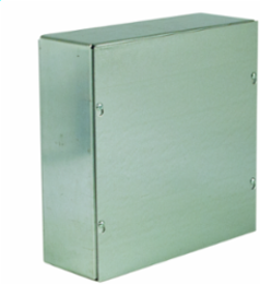 N1 Screw-Cover - No Knockouts 18X24X6 Carbon Steel - Galvanized