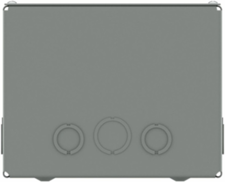 N1 Screw-Cover 24X24X6 Carbon Steel - Gray