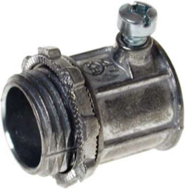 EMT SET SCREW CONN ZINC 1.50IN