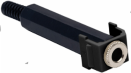 Keystone Snap-Fit 1/4 Inch Stereo Jack, Beryllium Copper, 1000V RMS