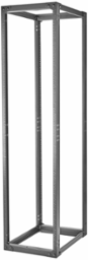 19 Inch x 84 Inch x 29 Inch Equipment Frame Cabinet, #12-24 Threaded