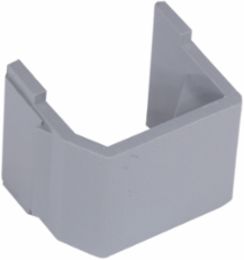Snap-Fit Keystone Blank Module 4 Inch Gray 10 Pack