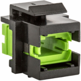 Fiber Optic Connector, MTP-Simplex, 0.58 Inch x 0.76 Inch, Green