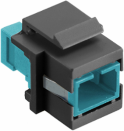 Fiber Optic Connector SC Simplex, Snap-Fit, Flush, 0.58" X 0.76"