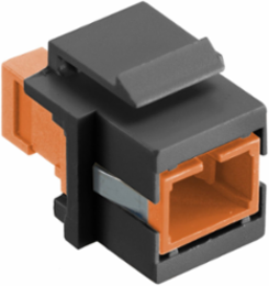 Fiber Optic Connector SC Simplex, Snap-Fit, Flush, 0.58" X 0.76"