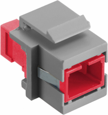Fiber Optic SC Simplex Connectors, Zircon Sleeves, 0.58" X 0.76"