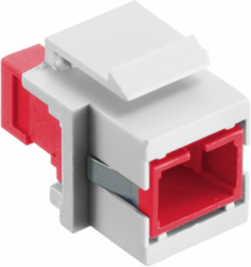 Fiber Optic Connectors, SC Simplex, Flush Mount, Zircon Sleeves, 1.700 Inch Width