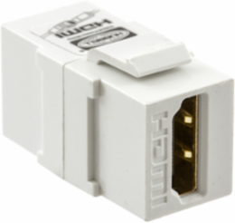 HDMI Keystone Snap-Fit Connector, 1.4A A to A, 3.5 Inch Width