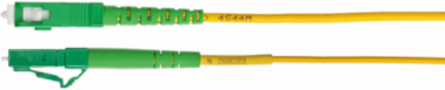 Fiber Optic Patch Cord, Singlemode, 5 Meter, Yellow, Riser PVC