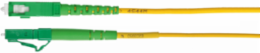 Fiber Optic Patch Cord, 3 Meter, Riser Rated, Singlemode, LCA-SC