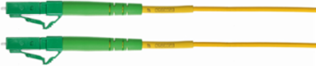 Fiber Optic Patch Cord, Riser Rated, Single Mode, 3 Meter, Yellow
