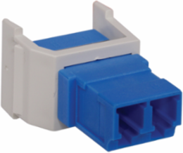Fiber Optic Connectors LC Duplex, 1.700 Inch Width, Black Housing
