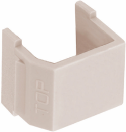 Snap-Fit Almond Blank Panel, 10 Pack, 3.400 Inch Width, UL Listed
