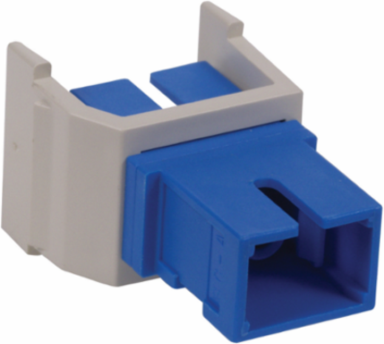 Fiber Optic Connectors SC Simplex Snap Fit 0.58" x 0.76" Black Zircon