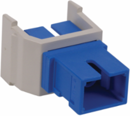 Fiber Optic Connectors SC Simplex Snap Fit 0.58" x 0.76" Black Zircon
