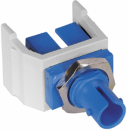 Fiber Optic Connectors Snap-Fit SC/ST Simplex Blue Zircon Sleeves