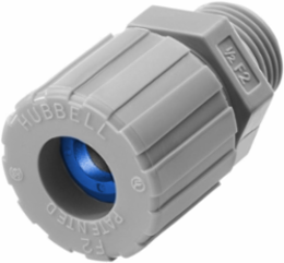 Cord Connector, Straight Male, 0.38-0.50 Inch, Nylon, UL Listed