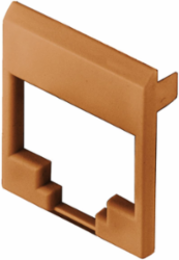 Colored Face for HJS Series Jacks, Orange, 100 Pack, 3 Inch Width