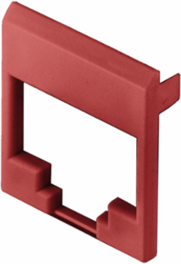 Colored Jack Face for HJS Series Jacks, Red, 100 Pack