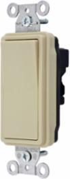 SnapConnect Single Pole Switch 20A 120-277V AC Ivory