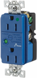Hospital Grade Surge Suppression Receptacle 15A 125V 5-15R Brown