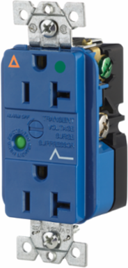 Hospital Grade Surge Suppression Receptacle 20A 125V Isolated Ground 5-20R