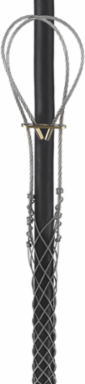 Universal Closed Mesh Wire Grip Support, Tin-Coated Bronze, 1.00-1.24 Inch Cable Diameter