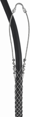 Heavy Duty Wire & Cable Support Grip, Single Eye, 0.23-0.31 Inch, 500 lb Strength