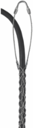Single Eye Support Grip, Split Mesh Lace Closing, Tin-Coated Bronze, 0.75-0.99 Inch