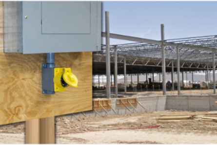 Spider II Portable Power Wall Receptacle, 50A 125/250V