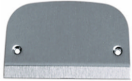 LO-CON Series Blank Plate, 1-Gang, Stainless Steel, 2.530 Inch Width
