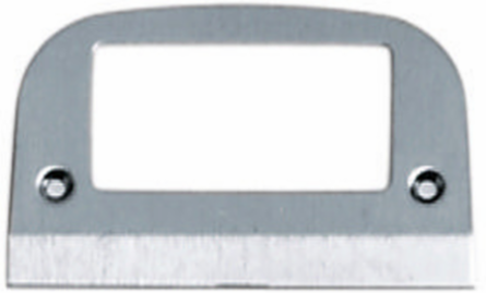 LO-CON Pedestal Plate, 1-Gang, Stainless Steel, 4.300x5.200x5.200 Inch